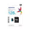 Kép 3/3 - Adata 128GB SD micro Premier (AUSDX128GUICL10A1-RA1) Memóriakártya Adapterrel