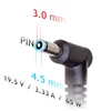 Kép 3/6 - Akyga AK-ND-25 19.5V / 3.33A 65W 4.5 x 3.0 mm + pin
 Laptop Tápegység