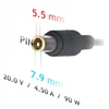 Kép 3/5 - Akyga AK-ND-39 20V / 4.5A 90W 7.9 x 5.5 mm + pin
 Autós Laptop Tápegység