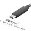 Kép 3/4 - Akyga AK-ND-60 5 - 20V / 2.25 - 3A 45W USB type C Power Delivery
 Laptop Tápegység