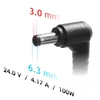 Kép 3/6 - Akyga AK-ND-73 24V / 4.17A 100W 6.3 x 3.0 mm
 Laptop Tápegység
