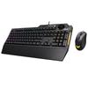 Asus TUF Gaming K1 + TUF M3 Gamer Billentyűzet és Egér HUN Fekete