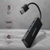 Kép 2/6 - Axagon (HUE-G1A) 4 portos USB 3.0 HUB