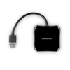 Kép 4/5 - Axagon (HUE-S1B) 4 portos USB3.0 HUB