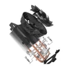 Kép 5/5 - Cooler Master Hyper T200 Fekete (RR-T200-22PK-R1) Processzor Hűtő