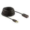 Kép 1/4 - Delock Aktív 10 Méter USB 2.0 hosszabbító (82446)
