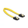 Kép 2/2 - Delock 82808 SATA3 20cm Fém záras Sárga Adatkábel