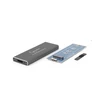 Kép 4/5 - Gembird M.2 drive USB3.0 Enclosure Külső ház Fekete