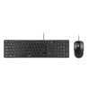Kép 1/3 - Genius SlimStar C126 Vezetékes Billentyűzet és Egér HUN Fekete