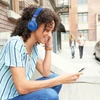 Kép 4/4 - JBL E45BT Bluetooth fejhallgató, kék