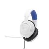 JBL Quantum 100P Gamer Konzol fejhallgató Fehér Kék