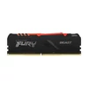 Kép 1/5 - Kingston Fury Beast RGB 8GB/3200MHz DDR4 (KF432C16BBA/8) Számítógép Memória