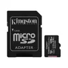 Kép 1/3 - Kingston 128GB SD micro Canvas Select Plus (SDCS2/128GB) Memória kártya Adapterrel