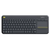 Kép 1/4 - Logitech K400 Plus Touch Vezeték Nélküli Billentyűzet HUN Fekete