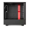 Kép 3/5 - NZXT H510 Fekete/Piros ATX (CA-H510B-BR) Számítógép ház