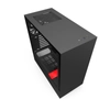 NZXT H510 Fekete/Piros ATX (CA-H510B-BR) Számítógép ház