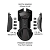Kép 5/6 - SteelSeries Rival 600 Vezetékes Optikai Gamer Egér Fekete (62466)