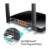 Kép 4/6 - TP-Link TL-MR6400 4G LTE 300Mbps Vezeték nélküli Router Fekete