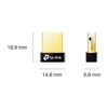 Kép 4/5 - TP-Link UB400 Bluetooth 4.0 Nano USB Adapter Fekete