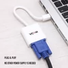 Kép 3/3 - VCOM (CG613-0.15) Mini DisplayPort Apa - VGA Anya Fehér Átalakító Kábel