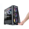 Kép 3/5 - Zalman N5 MF Fekete ATX Számítógép ház
