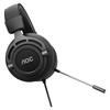AOC GH200 Vezetékes Gaming Fejhallgató mikrofonnal Fekete