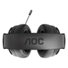 AOC GH200 Vezetékes Gaming Fejhallgató mikrofonnal Fekete