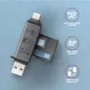 Kép 3/6 - Axagon (CRE-DAC) USB 3.2 USB-C Mobil Kártyaolvasó