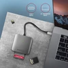 Kép 5/7 - Axagon (CRE-S3C) USB-C 3.2 SD/microSD/CF Kártyaolvasó