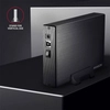 Axagon (EE35-XA3) USB 3.0 HDD 3,5" Külső Alumínium Ház Fekete