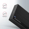 Kép 4/8 - Axagon (EEM2-GTR) SuperSpeed USB-C NVMe M.2 Fekete Ház