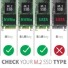 Kép 10/10 - Axagon (EEM2-SG2) SuperSpeed+ USB-C NVMe M.2 Szürke Ház