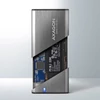 Kép 4/10 - Axagon (EEM2-SG2) SuperSpeed+ USB-C NVMe M.2 Szürke Ház