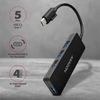 Kép 2/6 - Axagon (HUE-G1C) 4 portos USB Type-C HUB