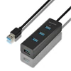 Kép 1/9 - Axagon (HUE-S2BL) 4 portos USB 3.0 Gyorstöltő HUB