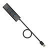 Axagon (HUE-S2BL) 4 portos USB 3.0 Gyorstöltő HUB
