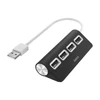 Kép 1/2 - Hama (200119) 4 db USB port, USB 2.0 HUB Fekete