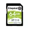 Kép 1/3 - Kingston 64 GB SD Canvas Select Plus (SDS2/64GB) Memóriakártya