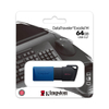 Kingston 64GB DataTraveler Exodia M USB 3.2 Fekete/Kék Pendrive