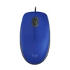 Kép 1/3 - Logitech Silent M110 USB Vezetékes Egér Kék