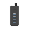 Kép 2/3 - Orico 4 portos USB 3.0 HUB Fekete