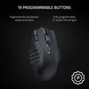 Kép 6/8 - Razer Naga V2 HyperSpeed Vezeték nélküli Gamer Egér Fekete