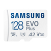 Samsung EVO Plus microSD 128GB Memóriakártya Adapterrel