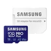 Kép 1/2 - Samsung PRO Plus microSD 128GB Memória kártya Adapterrel