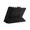 Spigen Rugged Armor Pro Apple iPad 10.2" (2021/2020/2019) oldalra nyíló tok, fekete