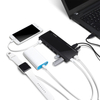 TP-Link UH720 7 portos USB 3.0 HUB Táppal Fekete