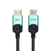 Kép 1/4 - VCOM (CG635-2M) DisplayPort (apa-apa) v1.4 8K@60Hz 2m Fekete-Ezüst Kábel