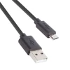 Kép 1/3 - VCOM (CU271V-1.8) USB 2.0 Micro USB 1,8M Fekete Kábel