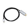VCOM (CU480MCPD) USB Type-C - DisplayPort 1.4 (apa) 8K@60Hz + PD 100W 1,8 m Kábel