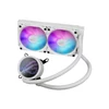 Kép 2/8 - Asus ROG RYUO III 240 ARGB White Edition Univerzális Vízhűtés